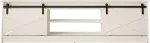 RTV GRANERO kapp 200x56.7x35 valge/l&auml;ikiv valge