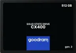 Goodram CX400 gen.2 2,5" 512 GB Serial ATA III 3D TLC NAND