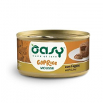 OASY Caprice Mousse Liver - wet cat food - 85g