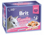BRIT Premium Family Plate fileed tarretises maitsete segu - m&auml;rgtoit kassidele - 12x85g