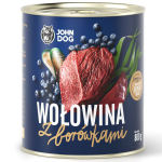 John Dog BERRY Adult wołowina z bor&oacute;wkami 800g