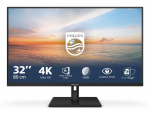 Philipsi 1000 seeria 32E1N1800LA/00 LED-ekraan 80 cm (31,5") 3840 x 2160 pikslit 4K Ultra HD LCD must