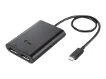 I-TEC USB C kahekordse DisplayPort-pordiga