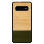 MAN&WOOD SmartPhone case Galaxy S10 Plus bamboo forest black