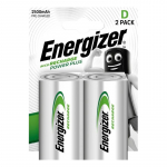 Battery Precharged D Power Plus 2500 mAh 2 pcs. Blister