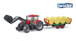 Bruder Case Tractor with loader and trailer