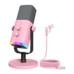 Fifine AM8 Gaming Microphone (Pink)