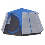 Coleman Cortes Octagon 8 family tent blue