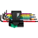 Wera 967/9 TX BO Multicolour 1 -&nbsp;L-key set, BlackLaser