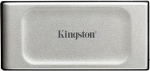 Kingston XS2000 Portable - SSD - 4TB - USB-C 3.2 Gen 2x2 (20 Gbit/s), silver/black
