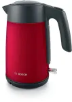 Elektriline veekeetja Bosch TWK 7L464, 2400 W, 1,7 l punane