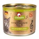 GRANATAPET Symphonie nr 6 vasika- ja linnulihaga m&auml;rg kassitoit 200g