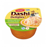 INABA Dashi Delights kana-tuunikala ja kammkarbi puljong - kassitoit - 70g