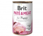 BRIT Pat&eacute; & Meat Puppy Chicken - m&auml;rg koeratoit - 400g