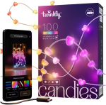 Twinkly Candies LED j&otilde;ulupuu tuled TWKH100RGB-T 6 m