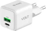 USB C/A mains charger 20W/18W 3A Power delivery 3.0 QC3.0
