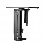 Rotating desktop computer holder