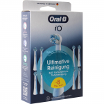 Braun Oral-B iO Ultimate Clean 8-pack, white brush heads, superior plaque removal