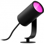 Philips Hue White and color ambiance Lily garden spotlight (black, basic set)