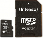 Intenso UHS-I Performance 32 GB microSDXC, memory card (black, UHS-I U1, Class 10)