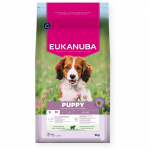 EUKANUBA kutsikas v&auml;ike/keskmine lambaliha ja riis - kuiv koeratoit - 3kg