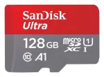 SanDisk Ultra 128 GB UHS-I klass 10 MicroSDXC m&auml;lukaart