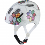 ALPINA XIMO 2 FLASH WHITE FLOWER GLOSS Bike Helmet, Size 49-54