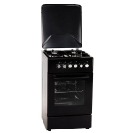 MPM MPM-56-KGM-12B Gaasi-/elektripliit Must