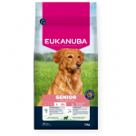 EUKANUBA Senior L XL Lambaliha ja riisiga kuivtoit koertele - 12 kg