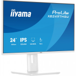 Iiyama ProLite XB2497HSU-W1 (60.5 cm (23.8 Zoll), wei&szlig; (matt), FullHD, IPS, HDMI, DP, USB-Hub, erg. Standfu&szlig;, 120Hz Panel)