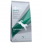 TROVET Weight & Diabetic WRD kanaga kuivkoerte toit 3 kg
