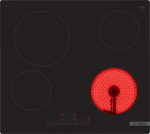 Bosch Serie 6 PKE611FP2E pliidiplaat must sisseehitatud 60 cm keraamiline 4 tsooni