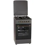 MPM MPM-56-KRM-13 Gaasi-/elektripliit Must