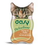 OASY Delicatesse Fine pat&eacute; with Chicken - wet cat food - 85g