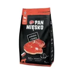 PAN MIĘSKO veise- ja kitselihaga M - kuiv koeratoit - 9 kg