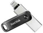 SanDisk iXpand USB m&auml;lupulk 64 GB USB Type-A / Lightning 3.2 Gen 2 (3.1 Gen 2) must, h&otilde;bedane