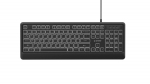 Gembird KB-UML-04 Slim wired backlight keyboard, black, US layout