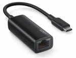 Ethernet Adapter CB-A30 Aluminium Gigabit 10/100/1000 Mbps RJ45 | 1 Gb/s | USB 3.0 Typ C | diody LED