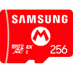 SAMSUNG Nintendo Switch 2 mircoSD Express Card 256 GB, memory card in Mario design