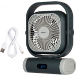 Medion LIFE camping fan E10 TF (MD 12065) (grey/white)