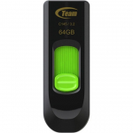 Team Group C145 64GB USB Flash Drive USB-A 3.2 Gen1 Black Green