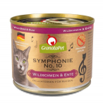 GRANATAPET Symphonie No.10 Metssea ja pardi m&auml;rgtoit kassidele - 200g