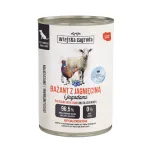 WIEJSKA ZAGRODA Pheasant with lamb Adult - wet dog food - 380g