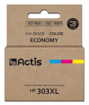 Actis KH-303CR tint (HP 303XL T6N03AE asendustint; Premium; 18 ml; 415 lehek&uuml;lge; v&auml;rv: ts&uuml;aan, magenta, kollane)