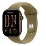 Watch Series 12 GPS 42mm Dark Bronze Aluminium Case with Olive Sport Band - S/M