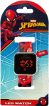 Wristwatch LED with calendar Spiderman