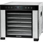 Rommelsbacher Dehydrator DA 950 (stainless steel/black, 600 watts, drying area 30.5cm x 33cm per level)