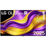 LG OLED65G57LW evo TV, OLED TV 163.9 cm (65 inch), silver/black, UltraHD/4K, Triple Tuner, HDR, 120Hz Panel