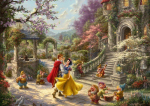 Schmidt Spiele Thomas Kinkade Studios: Painter of Light - Disney Snow white - Dance with the Prince, Jigsaw Puzzle (1000 pieces)