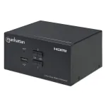 Manhattan HDMI / USB 2x1 Dual-Monitor Video 4K*30Hz KVM Switch